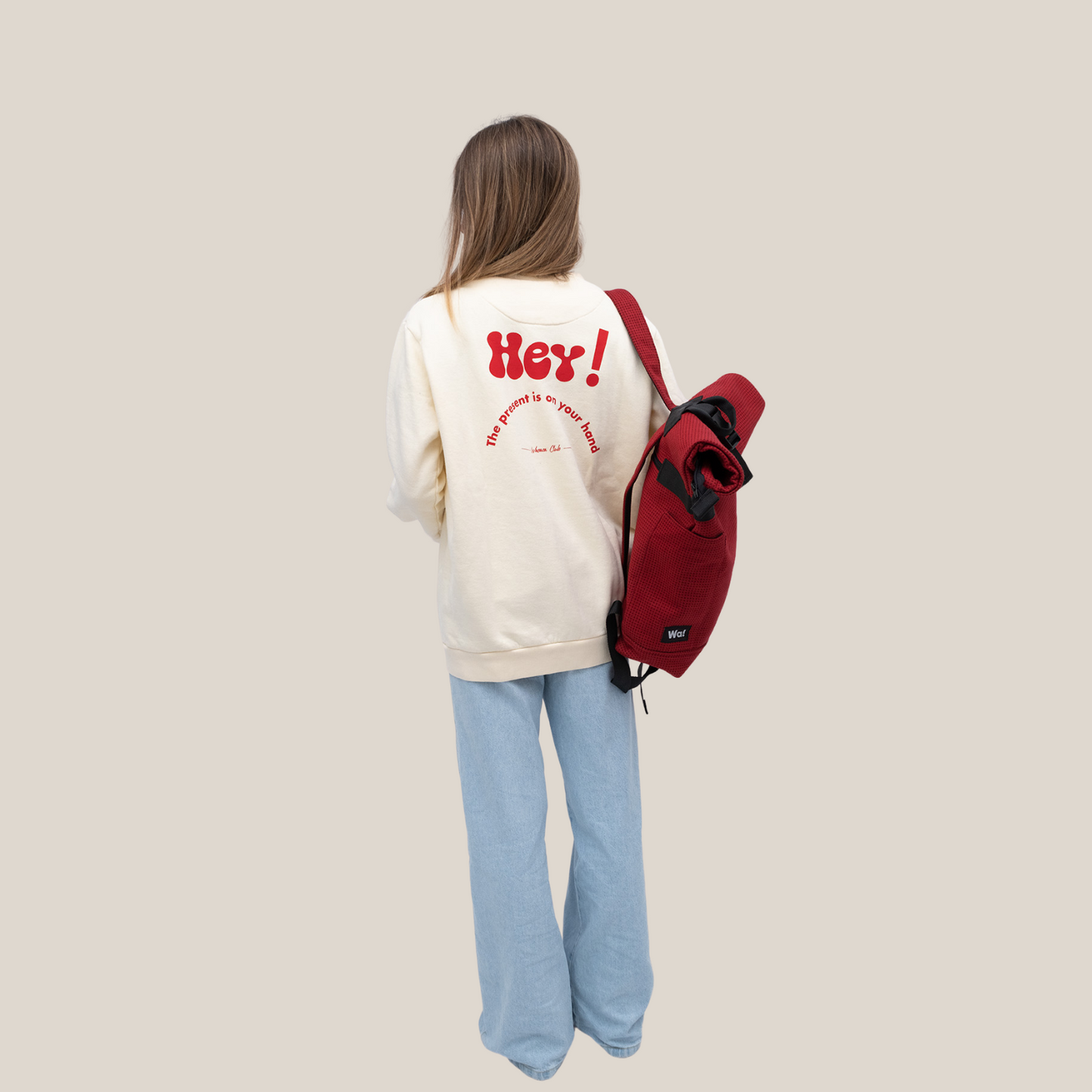 HEY REGULAR CREWNECK