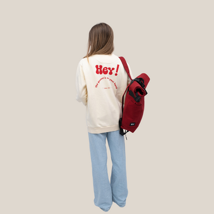 HEY REGULAR CREWNECK