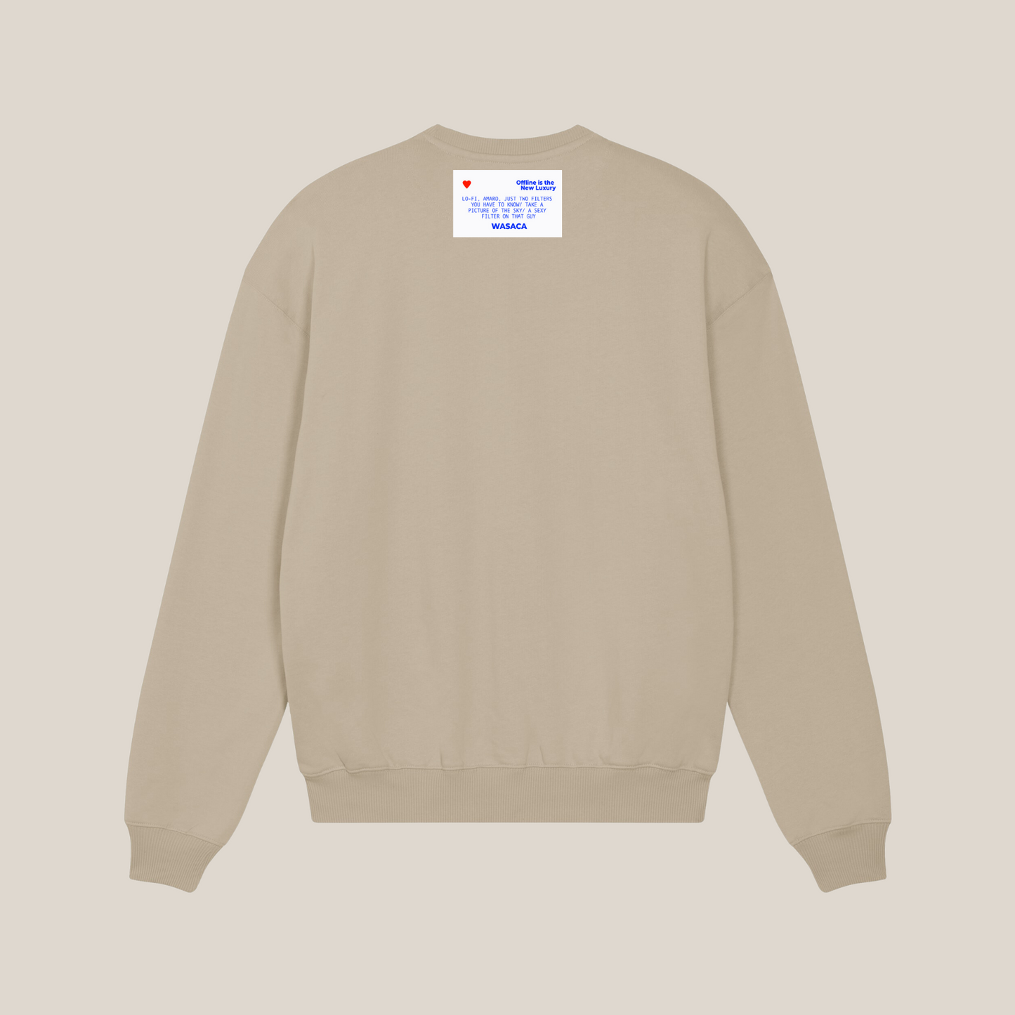 LO-FI OVERSIZED CREWNECK